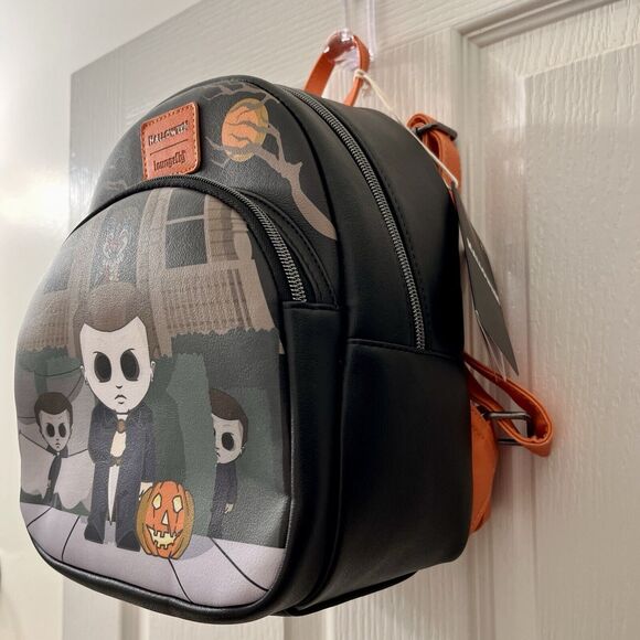 Loungefly Halloween Michael Myers Mini Backpack Chibi Trick or Treat Funko New - Picture 4 of 14